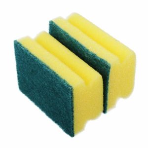 VETTA Набор губок для мытья посуды Профи 2шт, 8,5х6,5х4,3см