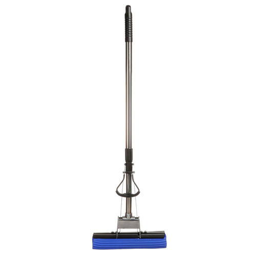 VETTA Швабра ПВА с изогнутой ручкой 110см, один ряд роликов — изображение 2