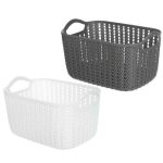 VETTA Корзина для хранения Брюгге, 23x16,5x13,5 см, 2 цвета