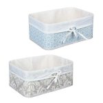 VETTA Короб складной Верона, бамбук, 33x23х14см, 2 дизайна