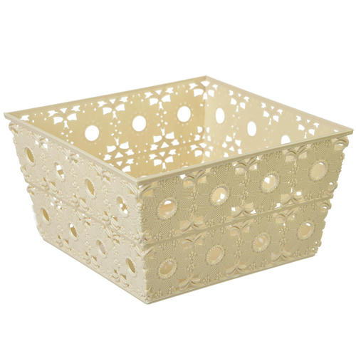 VETTA Корзинка универсальная, 18х18х9,8см, пластик, 4 цвета — изображение 2