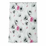 VETTA Шторка для ванной, ПЕВА, 180x180см, Цветущий сад