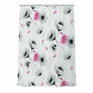 VETTA Шторка для ванной, ПЕВА, 180x180см, Цветущий сад