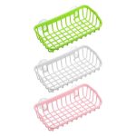 VETTA Держатель для губок, на присосках, пластик, 5x11x21см, 3 цвета