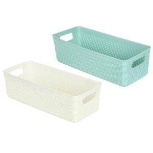 VETTA Корзина для хранения Ле-Ман, 24x10,4x7,2 см, 2 цвета