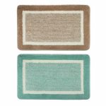 VETTA Коврик для ванной двухцветный, микрофибра, 50x80см, 2 цвета