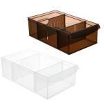 Контейнер универсальный ROLLY, 2,65л, 150х266х87мм, 2 цвета: бесцветный, коричневый