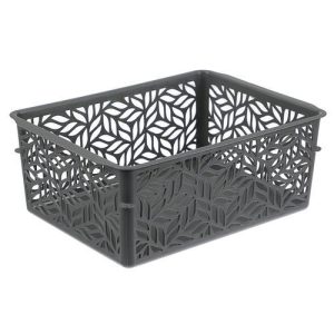 Корзинка универсальная 1,4л, 19х14х7,5cм, серый