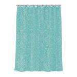 VETTA Шторка для ванной, ПЕВА, 180x180см, Узоры на стекле