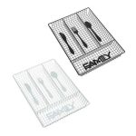 VETTA Корзинка для столовых приборов, Кухня, 25х34х4,4см, металл, 2 цвета