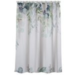 VETTA Шторка для ванной, полиэстер, 180x200см, Цветы, 58
