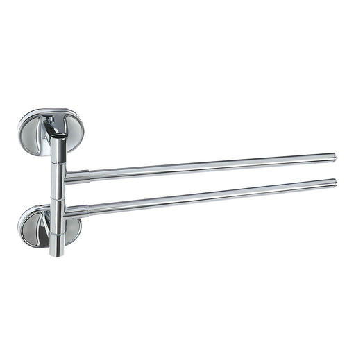 VETTA Полотенцедержатель поворотный двойной, скрытое крепление, хром, нерж.сталь
