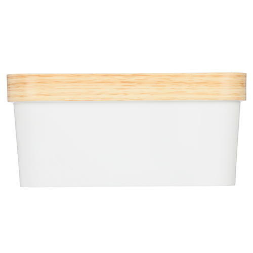 VETTA Корзина для хранения Сидней, 26,5x18x12,5см, белый — изображение 2