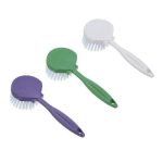 VETTA Щетка ракушка с длинной ручкой, полипропилен, полиэтилентерефталат, 19,5х7х3,5 см, 3 цвета