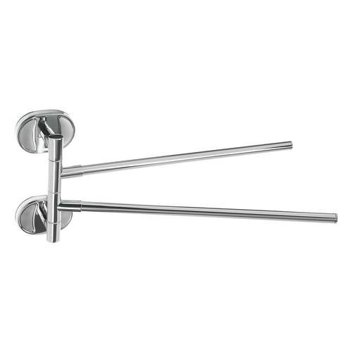 VETTA Полотенцедержатель поворотный двойной, скрытое крепление, хром, нерж.сталь — изображение 2