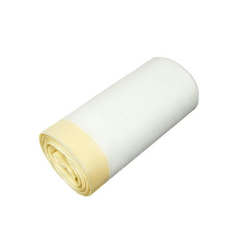 ВСЁГАЗИН Мешки для мусора 30 л., 30 шт. с завязками, прочные, ПНД белый рулон — изображение 2