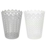 VETTA Корзинка универсальная Цветы, 13,5х16,5см, пластик, 2 цвета