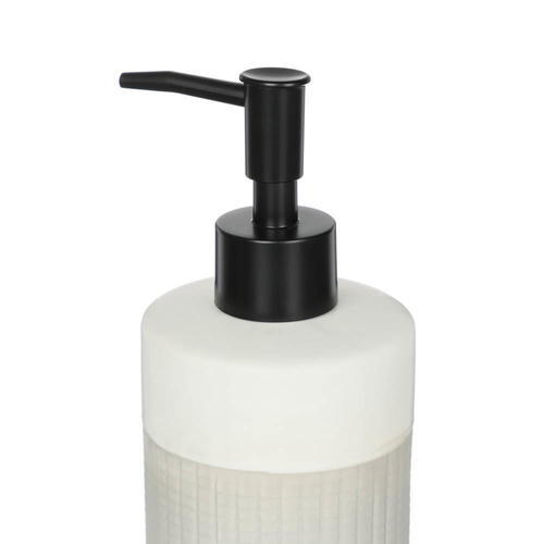 VETTA Дозатор для жидкого мыла White-and-Black, керамика — изображение 2