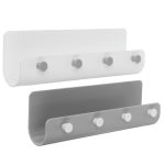 VETTA Планка с крючками, самоклеящаяся, 4 крючка, полистирол, 21,5х6,5х5 см