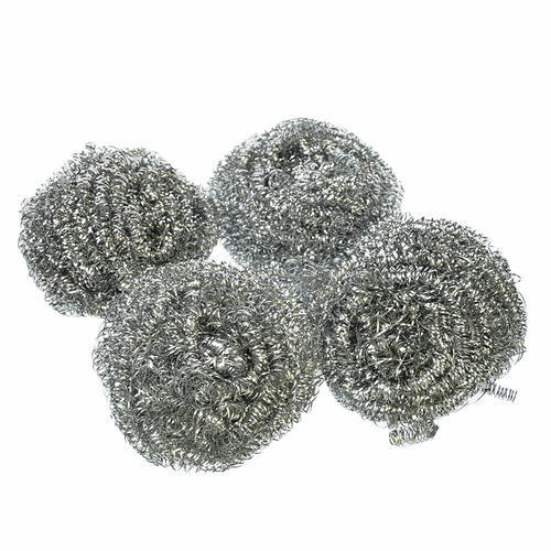 VETTA Набор губок металлических 4шт, спираль, 15г — изображение 2