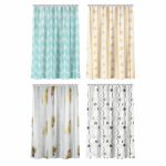 VETTA Шторка для ванной, ПЕВА, 180x180см, Вертикаль, 4 дизайна