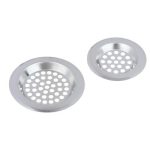 VETTA Набор решеток для раковины 2шт, 6см, 8см, нерж. сталь