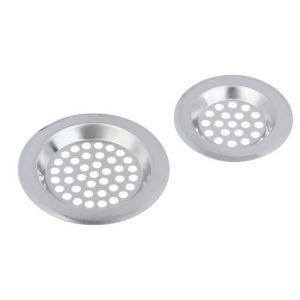 VETTA Набор решеток для раковины 2шт, 6см, 8см, нерж. сталь
