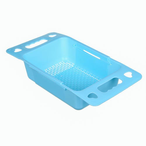 VETTA Сушилка на раковину универсальная для посуды и овощей, 36х18х7,5см, пластик, 3 цвета — изображение 2