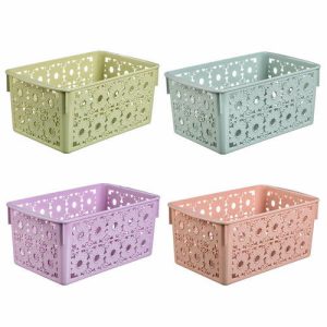 VETTA Корзинка универсальная, 24х15х10,5 см, пластик, 4 цвета