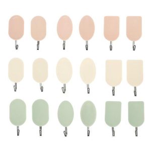 VETTA Крючки самоклеящиеся в пакете, 2шт, 3 цвета