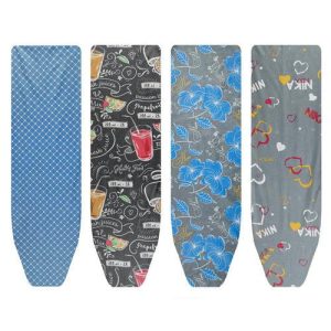 VETTA Чехол для гладильной доски, антипригарный на шнурке, 130х48см, полиэстер