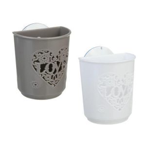 VETTA Love Стакан для зубных щеток, пластик, 7х10см, 2 цвета