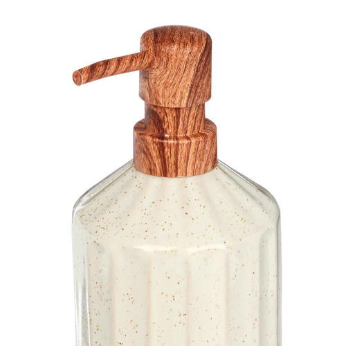 VETTA Дозатор для жидкого мыла Античный камень, керамика — изображение 2