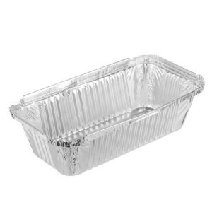 Форма для запекания, алюминиевая фольга, 18,4х9,3х4,8см, дно 16,1х6,9см, 650 мл, L-край