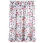 VETTA Шторка для ванной с утяжелителем, полиэстер, 180х180см, Цветы, 8