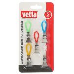 VETTA Держатели для полотенец 5шт, металл