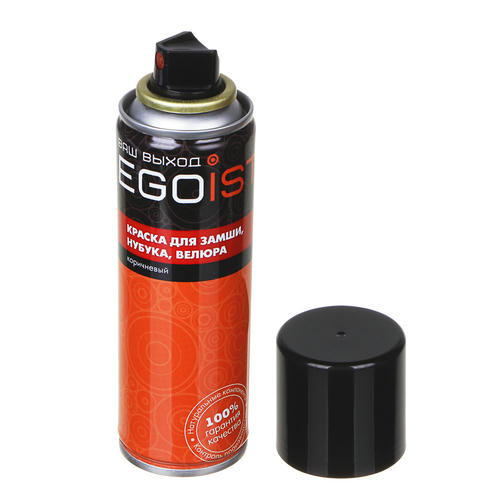 EGOIST Краска для замши, нубука, велюра 180мл, коричневый — изображение 2