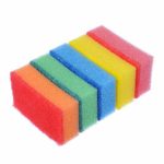 VETTA Набор губок для мытья посуды Прима 5шт, 8х5х2,5см