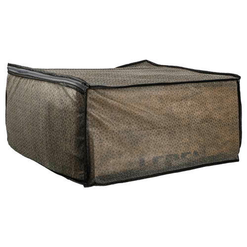 VETTA Романо Кофр для подушек и одеял с прозрачным окном, 60х50х35см, спанбонд, ПЕВА — изображение 2