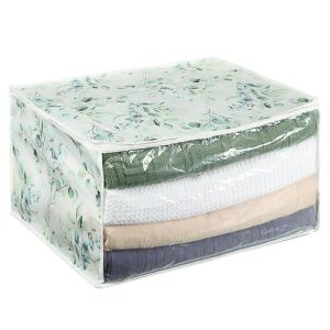 VETTA Рио-де-Жанейро Кофр на молнии с прозрачным окном 60х50х35см, спанбонд, ПЕВА, 2 диз