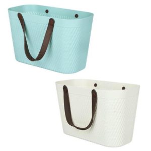 VETTA Корзина для хранения с ручками Ле-Ман, 40x19x24,5 см, 2 цвета