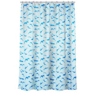 VETTA Шторка для ванной, полиэстер, 180х180см, Дельфин