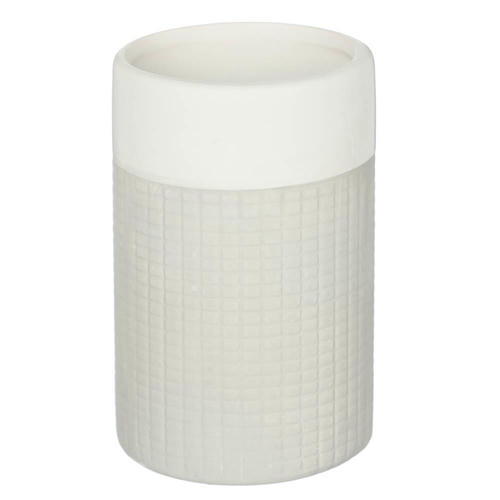 VETTA Стакан для ванной комнаты White-and-Black, керамика