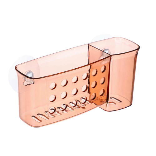 VETTA Держатель для банных принадлежностей на присосках, ПС, 16,5x5x8см, 3 цвета — изображение 2