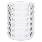 VETTA Стакан для кистей и косметики CRYSTAL, полистирол, 8x8x11 см