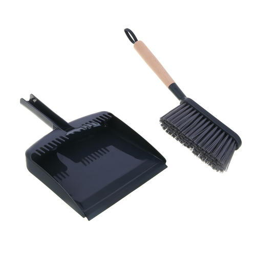 VETTA Набор: щетка+ совок широкий,полипропилен,полиэтилентерефталат, совок: 33х22 см,щетка:28х6,5см — изображение 2