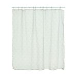 ВСЁГАЗИН Шторка для ванной, полиэстер, 180x180см, 12 декор.колец, Симфония