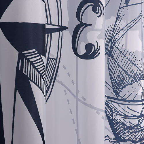 VETTA Шторка для ванной, полиэстер, 180x200см, Карты, 51 — изображение 2