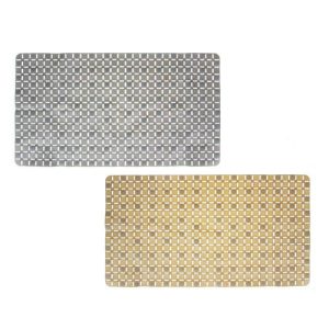 VETTA Коврик в ванную противоскользящий, ПВХ, 69х38см, Мозаика, 2 цвета