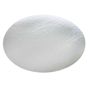 Крышка для алюминиевой формы металлизированный картон, d204мм, 100шт/уп